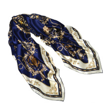 110*110cm large square chinese silk scarf square